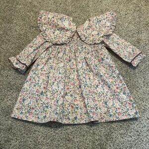 La Coqueta Floral Dress with Ruffles